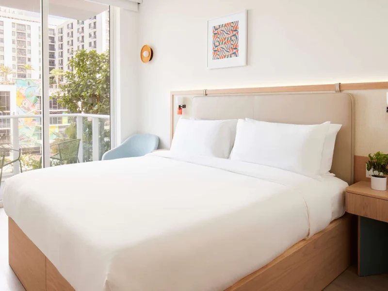 King bed