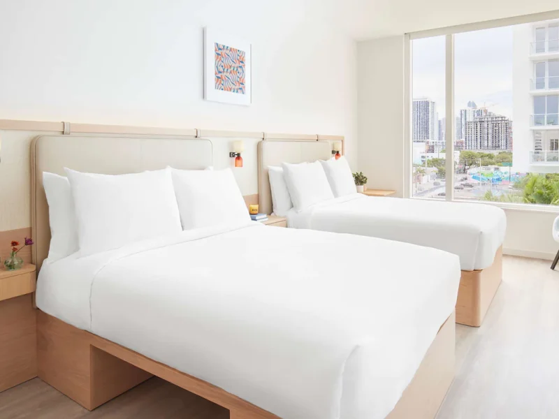 Double bed